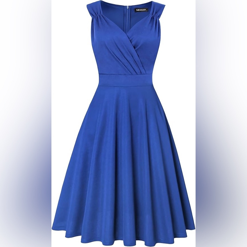 Blue dress